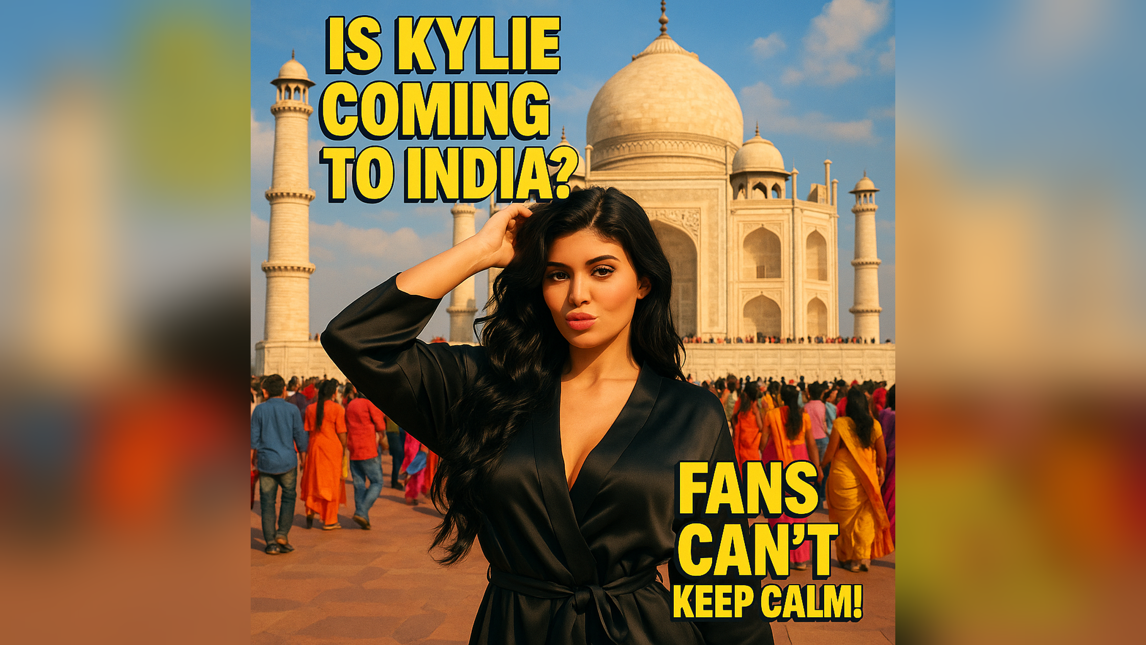 Kylie Jenner India visit 2025